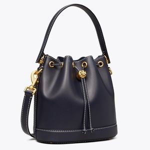 SALE Authentic Tory Burch Leather Bucket Bag!!